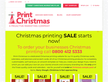 Tablet Screenshot of printchristmas.co.uk